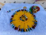 Basant Panchami Special: Yellow Floral Laddu Gopal Dress (Full Set)